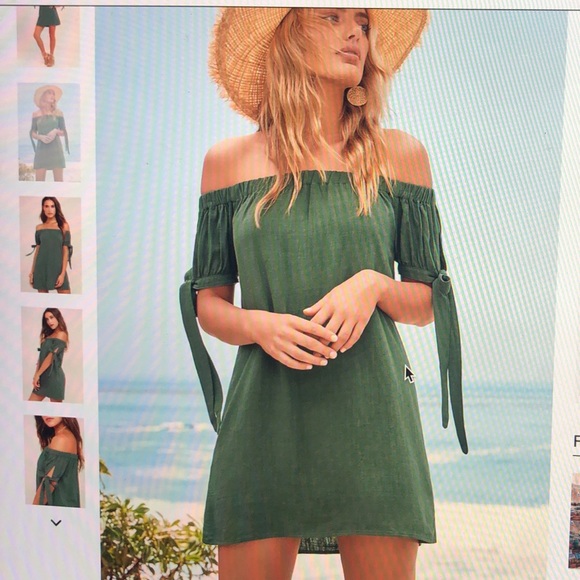 Lulus Dresses & Skirts - Olive green dress